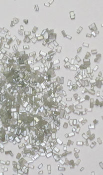 Image of silver coarse sugar crystals