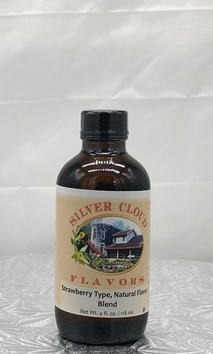 Strawberry Natural Flavor Blend, 4oz, Silver Cloud
