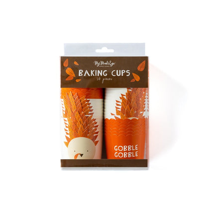 Thanksgiving Gobble Gobble Baking Cups
