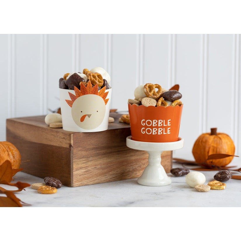 Thanksgiving Gobble Gobble Baking Cups