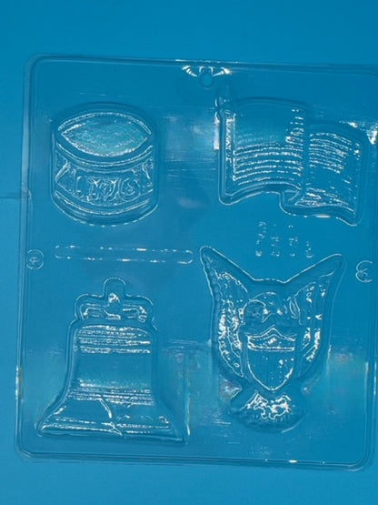 USA Assortment Chocolate Mold