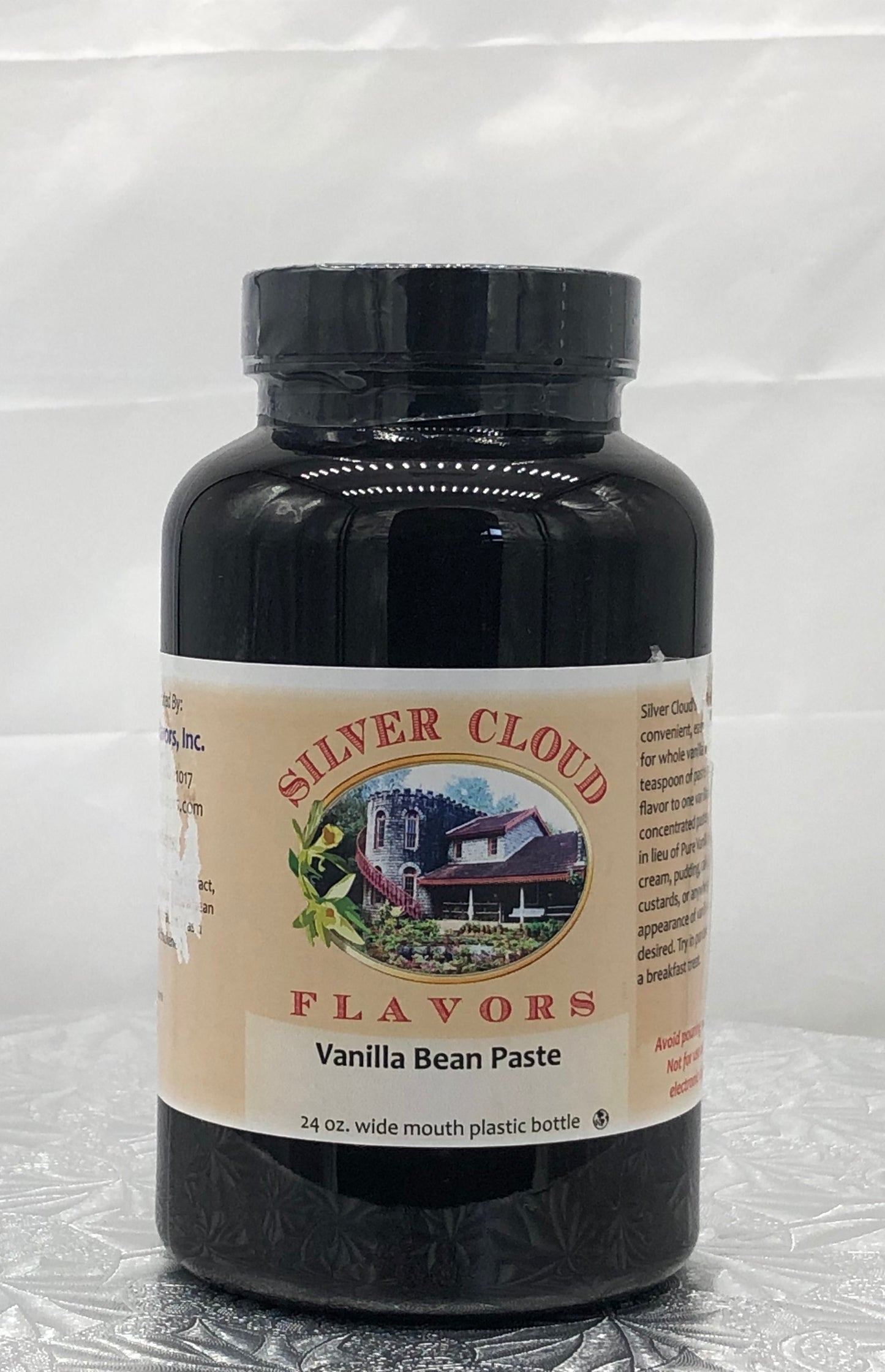 Vanilla Bean Paste, 24oz, Silver Cloud