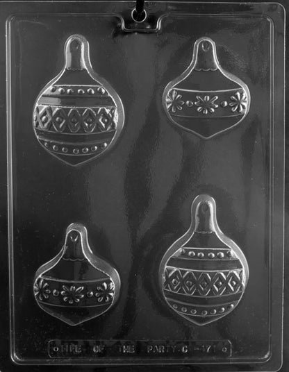Christmas Ornament Chocolate Covered Cookie Mold