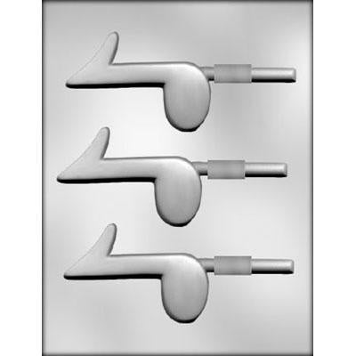 Large Music Note Lollipop Chocolate Mold