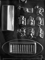 Noah's Arc And Animals Chocolate Mold