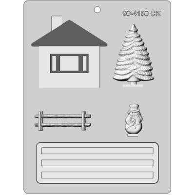 Christmas Assortment Chocolate Mold