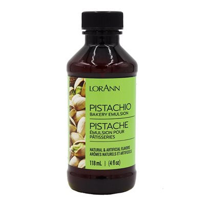 Pistachio Bakery Emulsion, 4oz, Lorann Oils