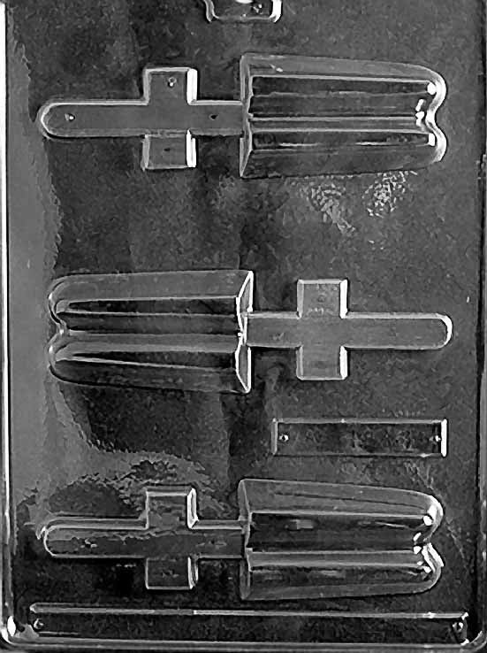 Traditional Twin Popsicle Chocolate Mold