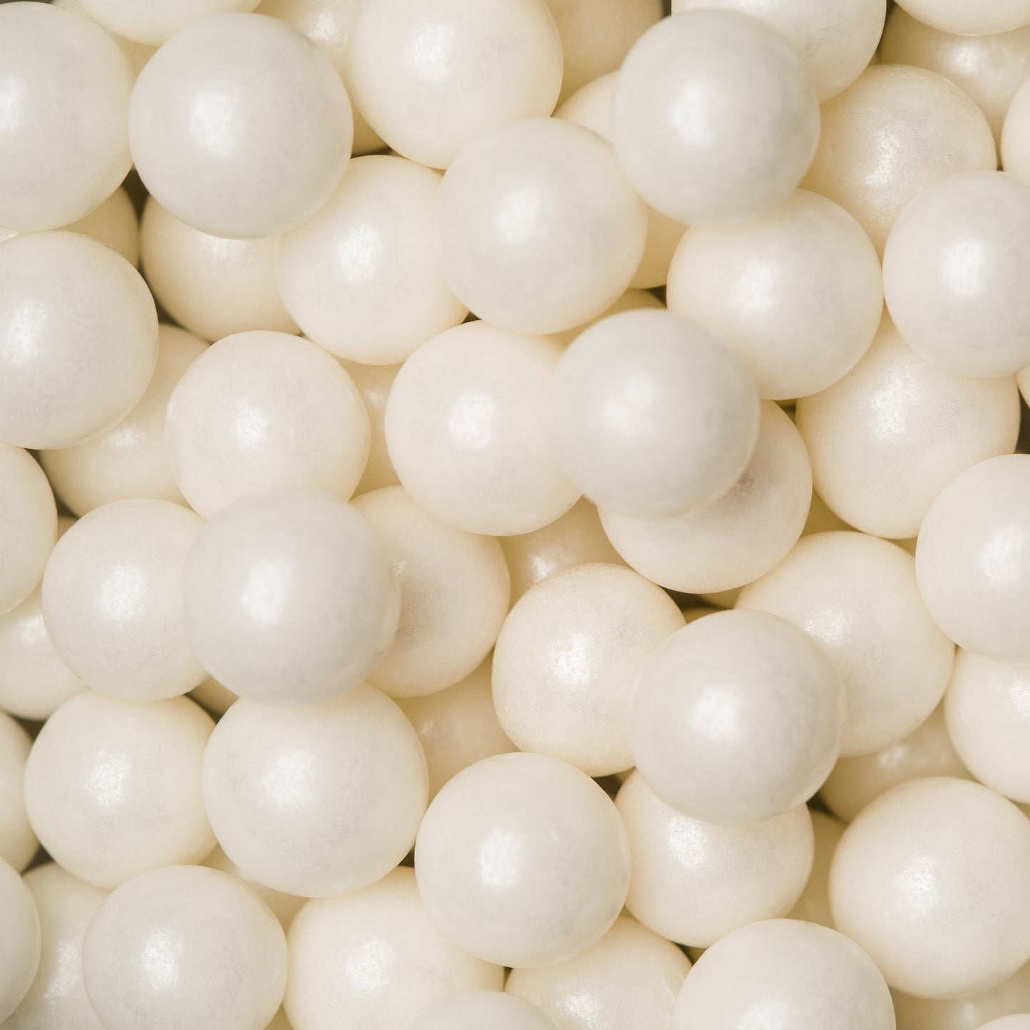 White Sugar Pearls - 12MM