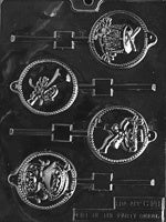 12 Days of Christmas Lollipop Chocolate Mold - Days 9 to 12