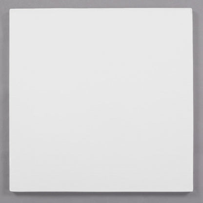 18 Inch Square, White Cake Drum