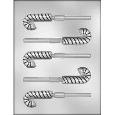 Small Candy Cane Lollipop Mold