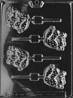 Cactus Lollipop Chocolate Mold