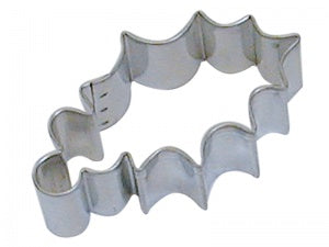 3.25 Inch Holly Leaf Cookie Cutter