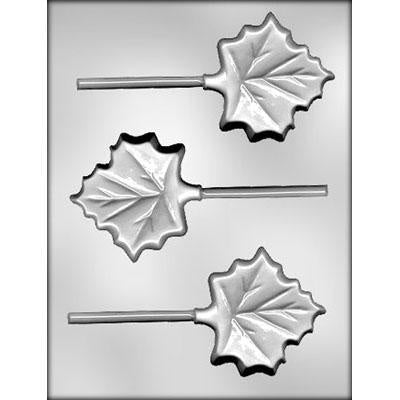 Maple Leaf Lollipop Chocolate Mold