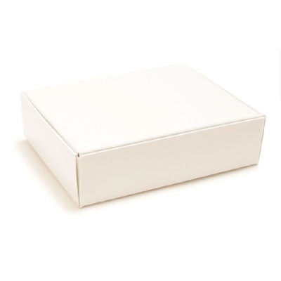 White Candy Box, Quarter (.25) LB, 1 Piece Folding Box