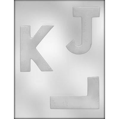 Letter J-K-L Chocolate Mold