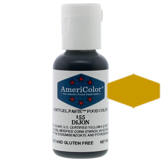 Dijon, Americolor Soft Gel Paste Food Color, .75oz