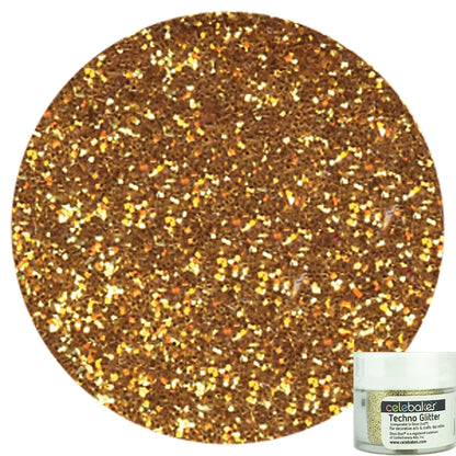 Celebakes Gold Techno Glitter