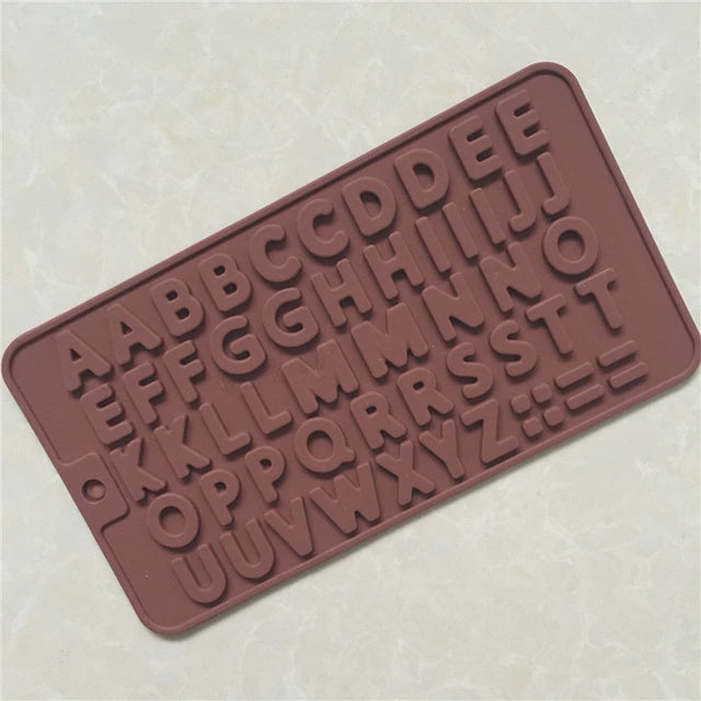 Alphabet Silicone Mold