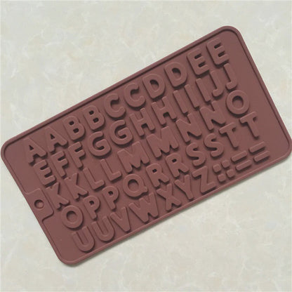 Alphabet Silicone Mold
