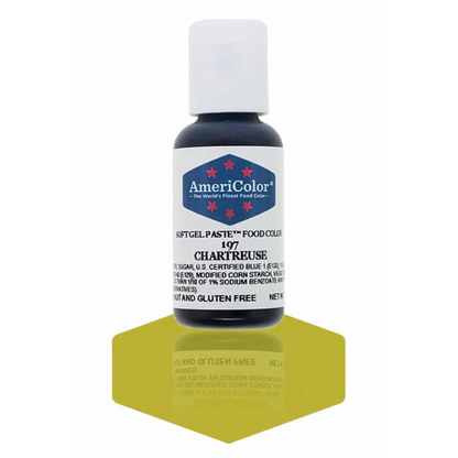 Chartreuse, Americolor Soft Gel Paste Food Color, .75oz