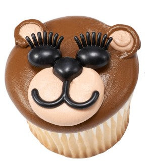 Pet Face Cupcake Layon - 6 Pieces
