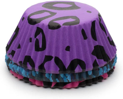 Funky Animal Print Cupcake Liners - 75 Cupcake Liners