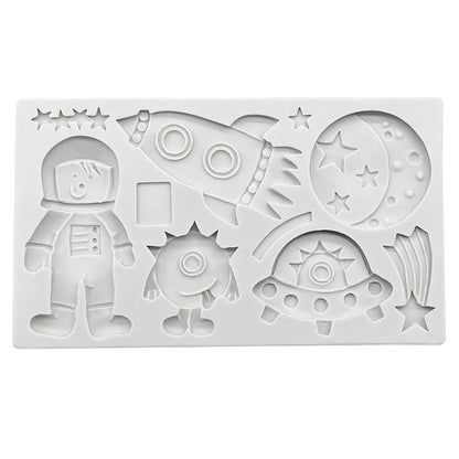 Astronaut/Space Themed Silicone Mold