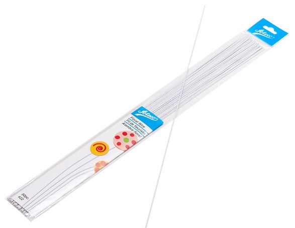 Ateco White Floral Wire - 30 Gauge
