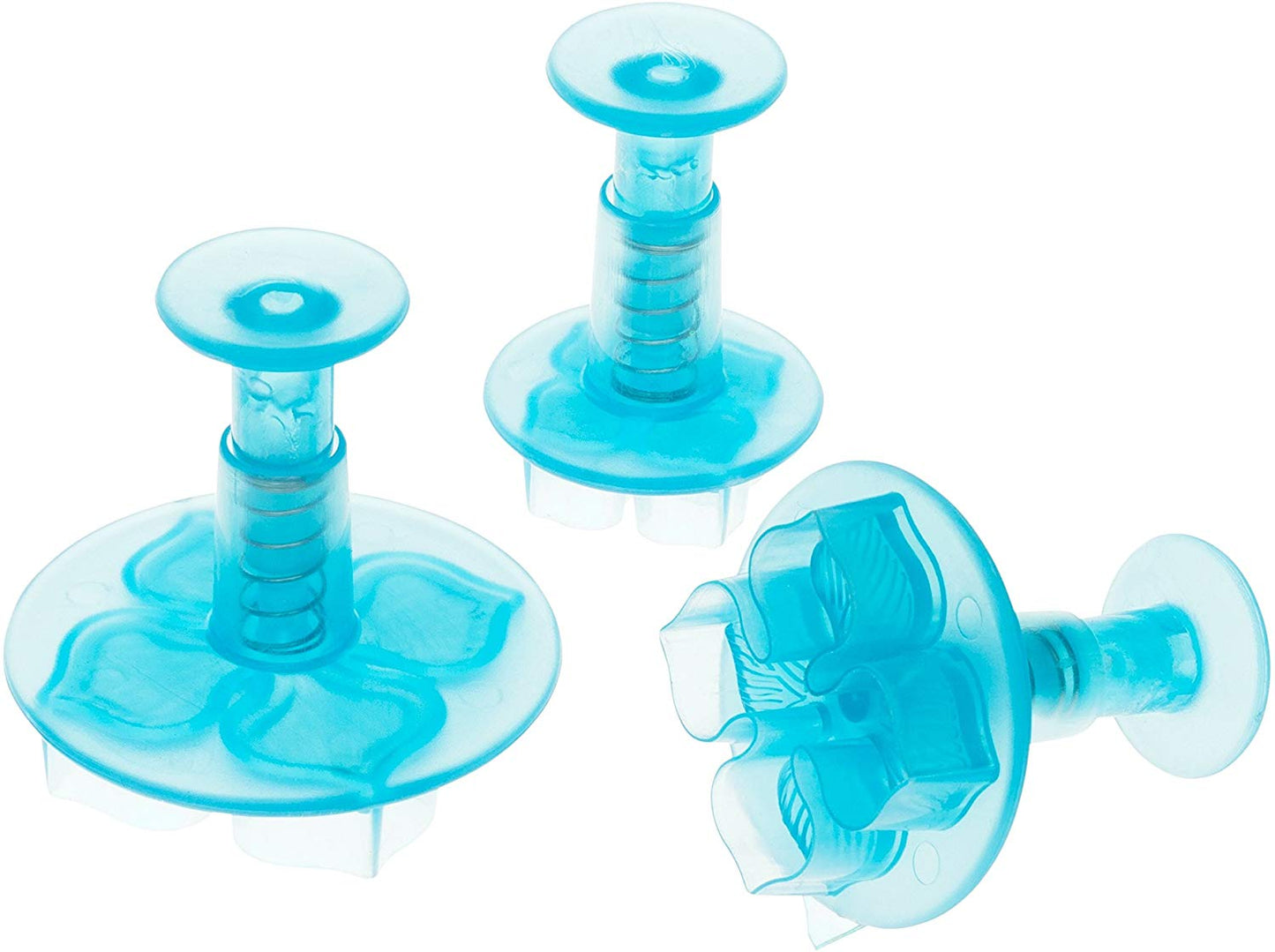 Ateco 3 Piece Laurustinus / Hydrangea Plunger Cutter Set