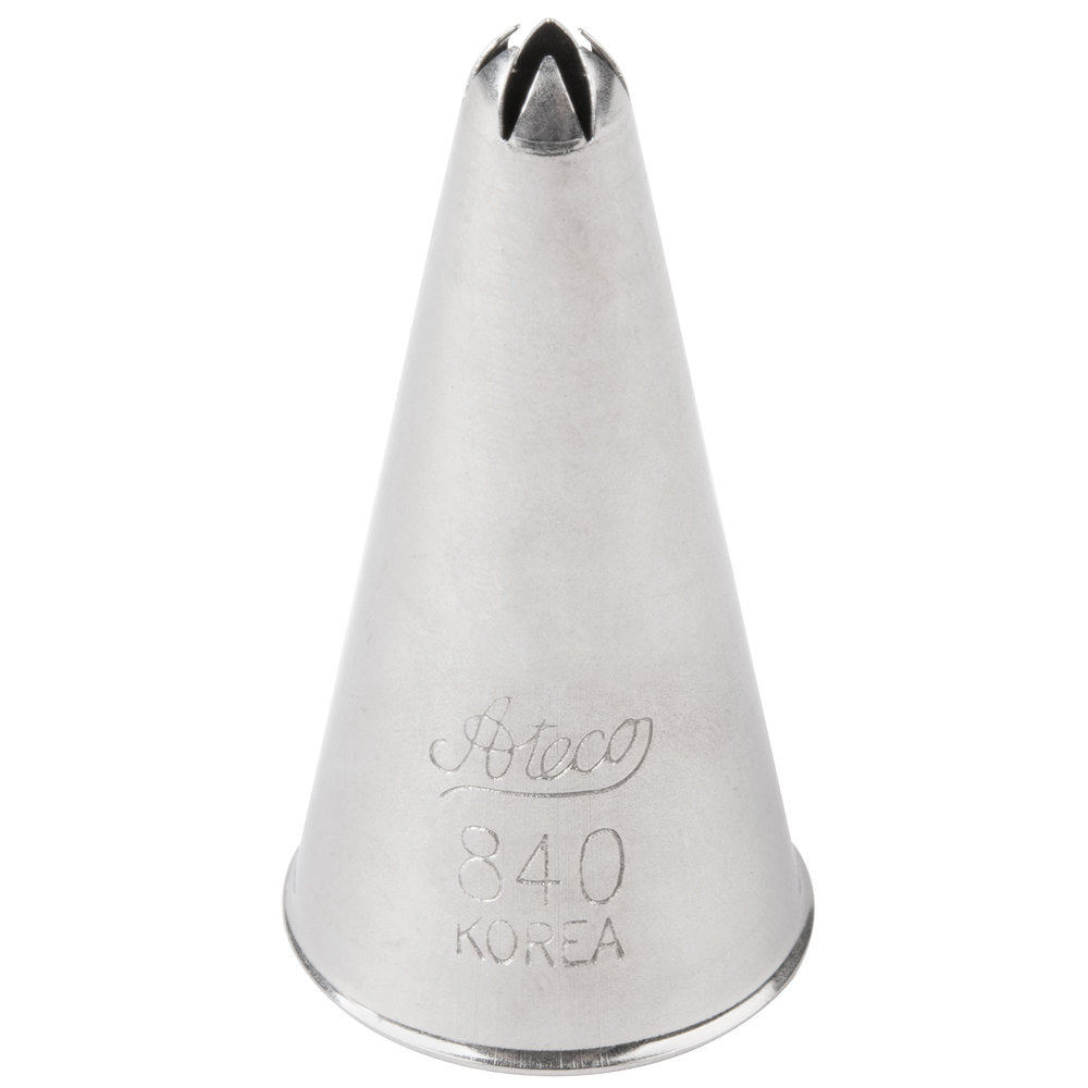 Ateco Closed Star Piping Pastry Tubes - 840