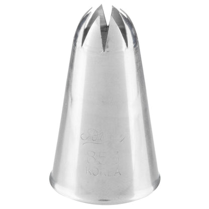 Ateco Deep Cut Closed Star Piping Pastry Tubes - 853
