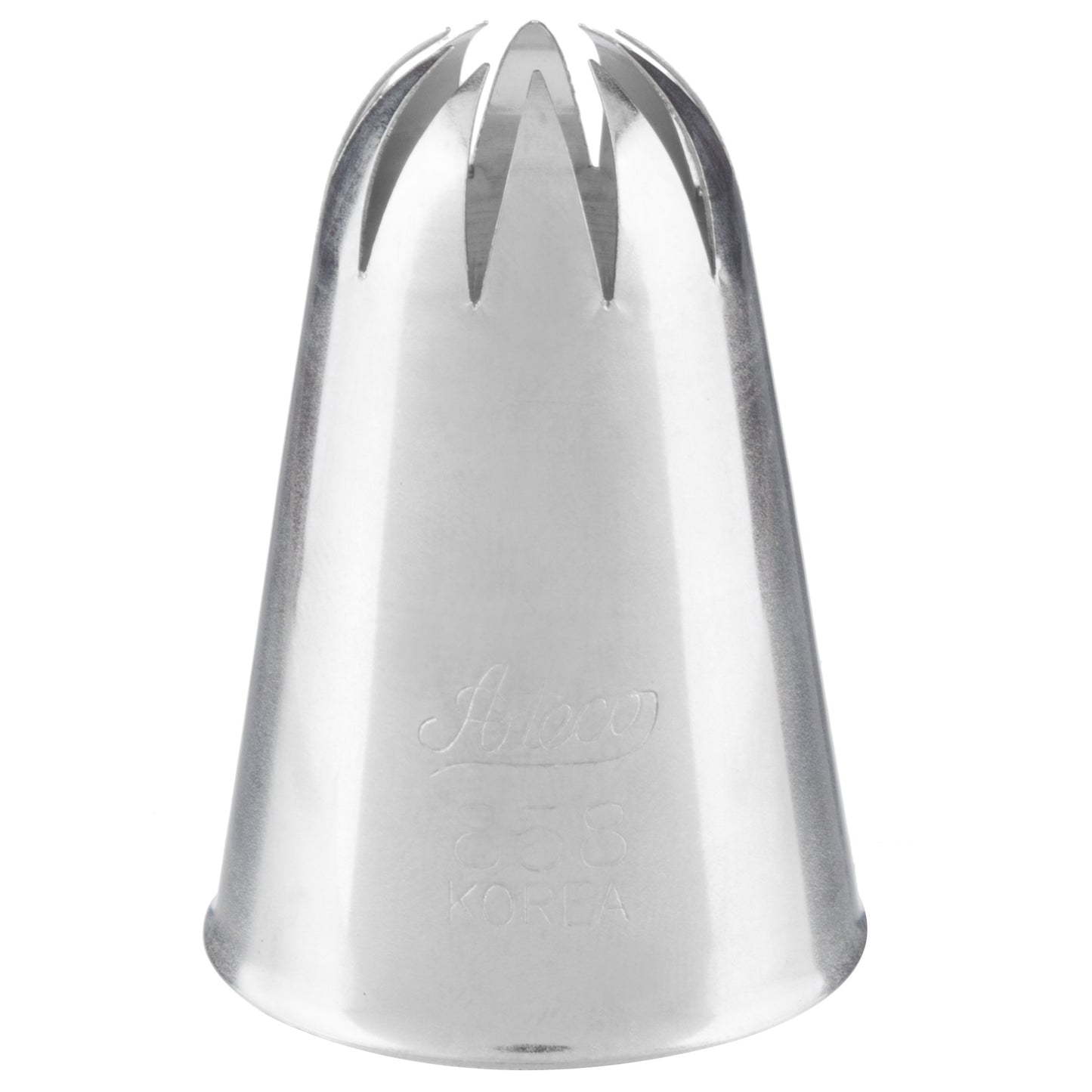 Ateco Deep Cut Closed Star Piping Pastry Tips - 858
