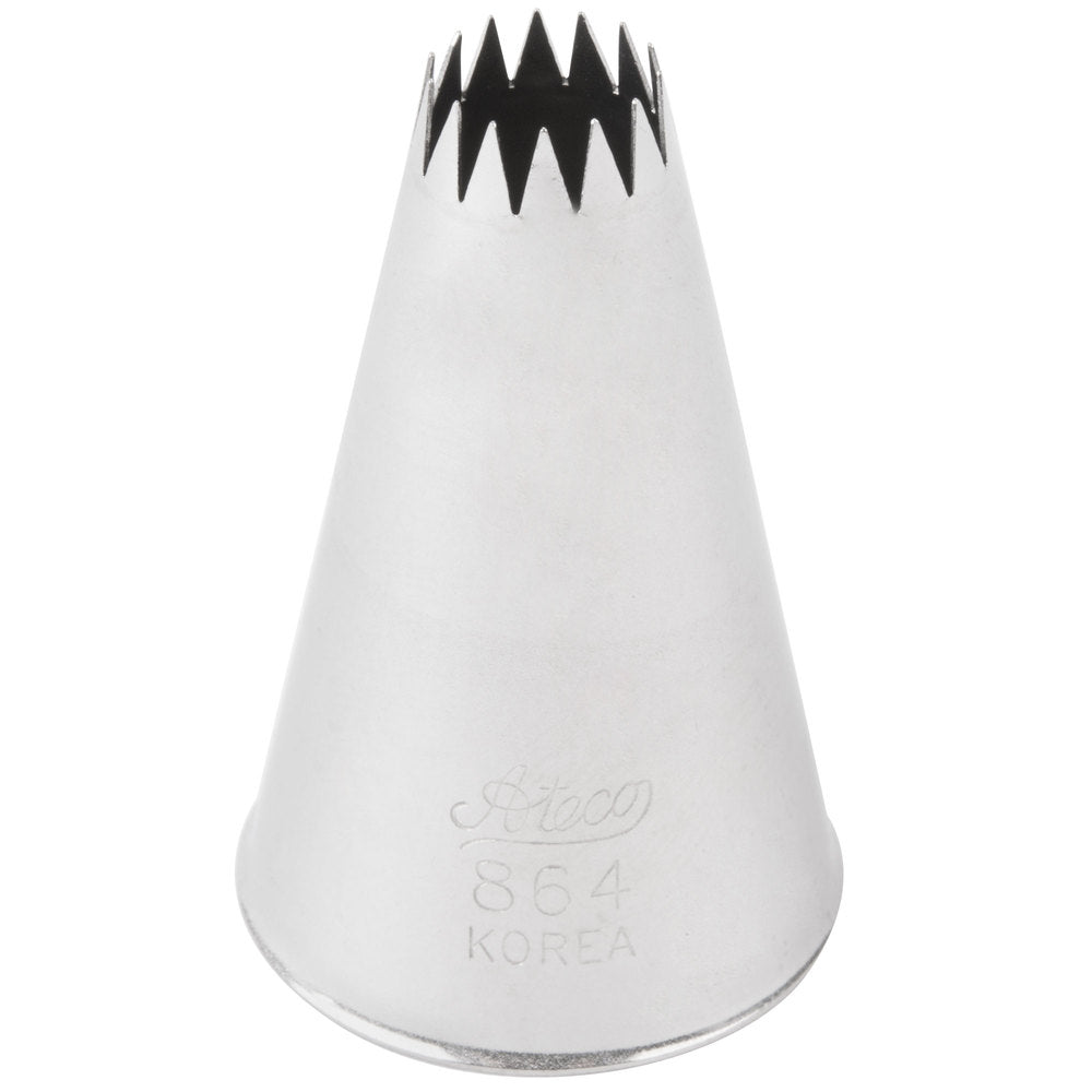 Ateco French Star Piping Pastry Tubes - 864