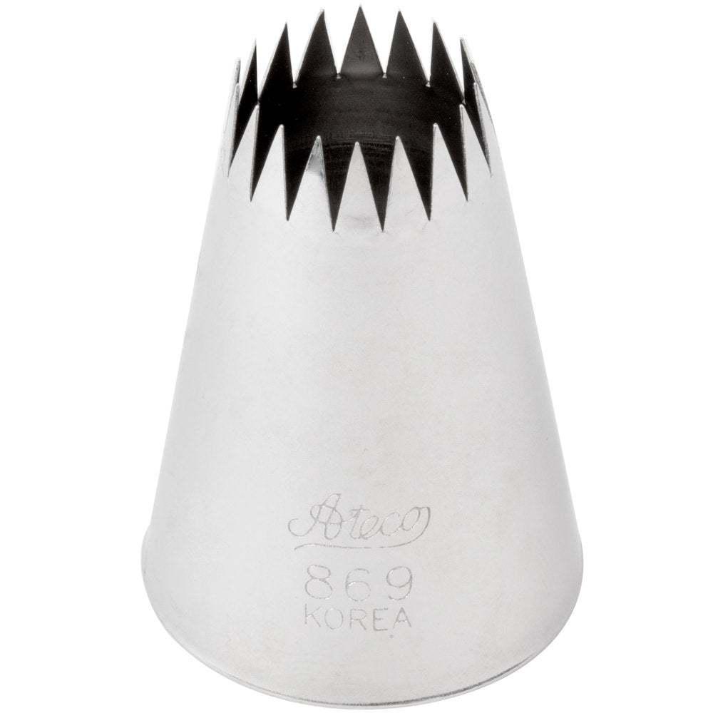 Ateco French Star Piping Pastry Tubes - 869