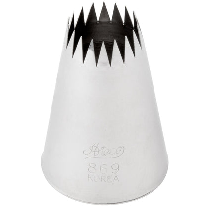 Ateco French Star Piping Pastry Tubes - 869