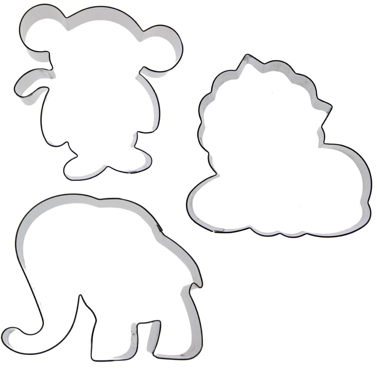 Autumn Carpenter Jungle Animals Cookie Cutter Set