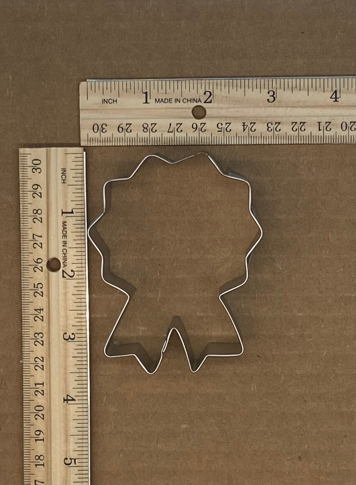 3.375 Inch Medallion/ Ribbon Cookie Cutter