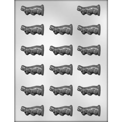 Small Upright Rabbit Chocolate Mold