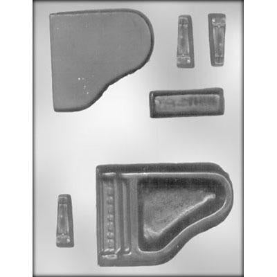 Ck 3D Piano Chocolate Mold
