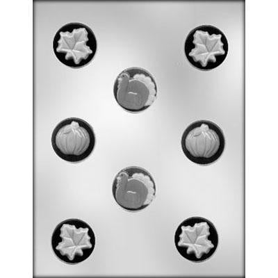 Fall Mint Assortment Chocolate Mold