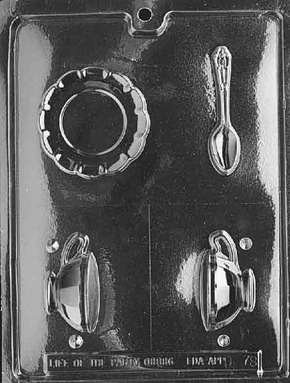 Dinner Set Chocolate Mold