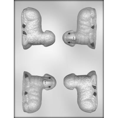 3.25 Inch, 3D Lamb Chocolate Mold