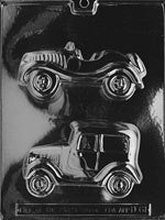 Old Fashioned Cars Chocolate Mold