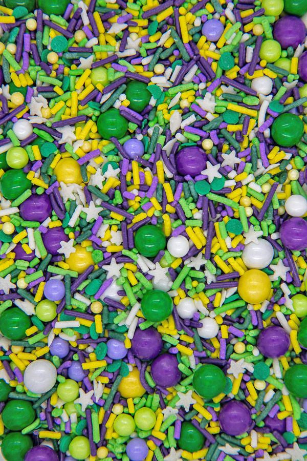 King Cake Sprinkle Mix