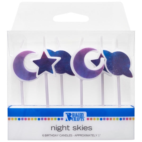 Night Skies Shaped Candles