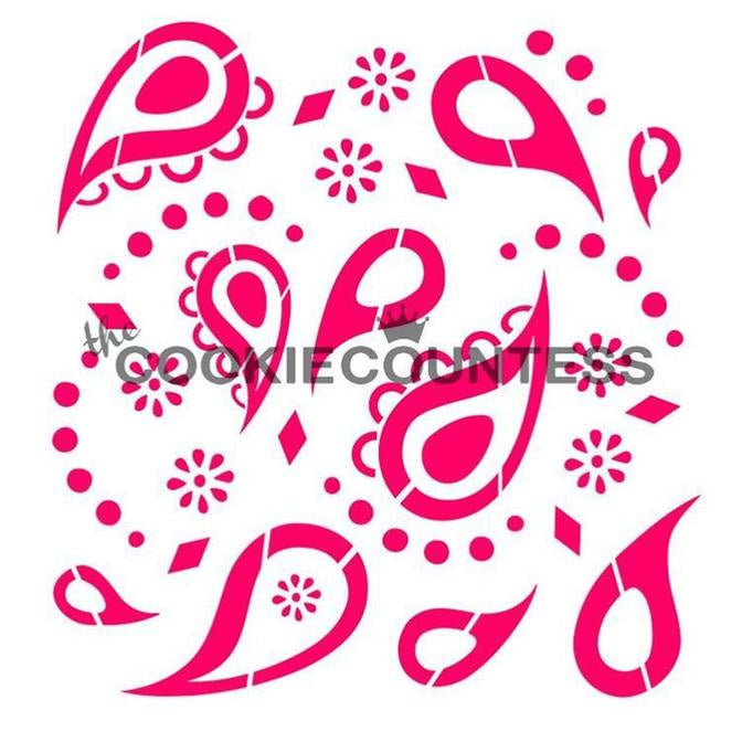 Paisley Stencil