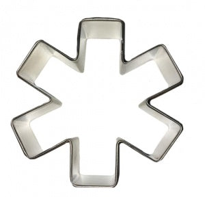 3 Inch Asterisk/Medical Symbol Cookie Cutter