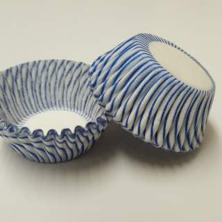 Blue Pisa, Standard Size Bake Cups - 50ish Cupcake Liners